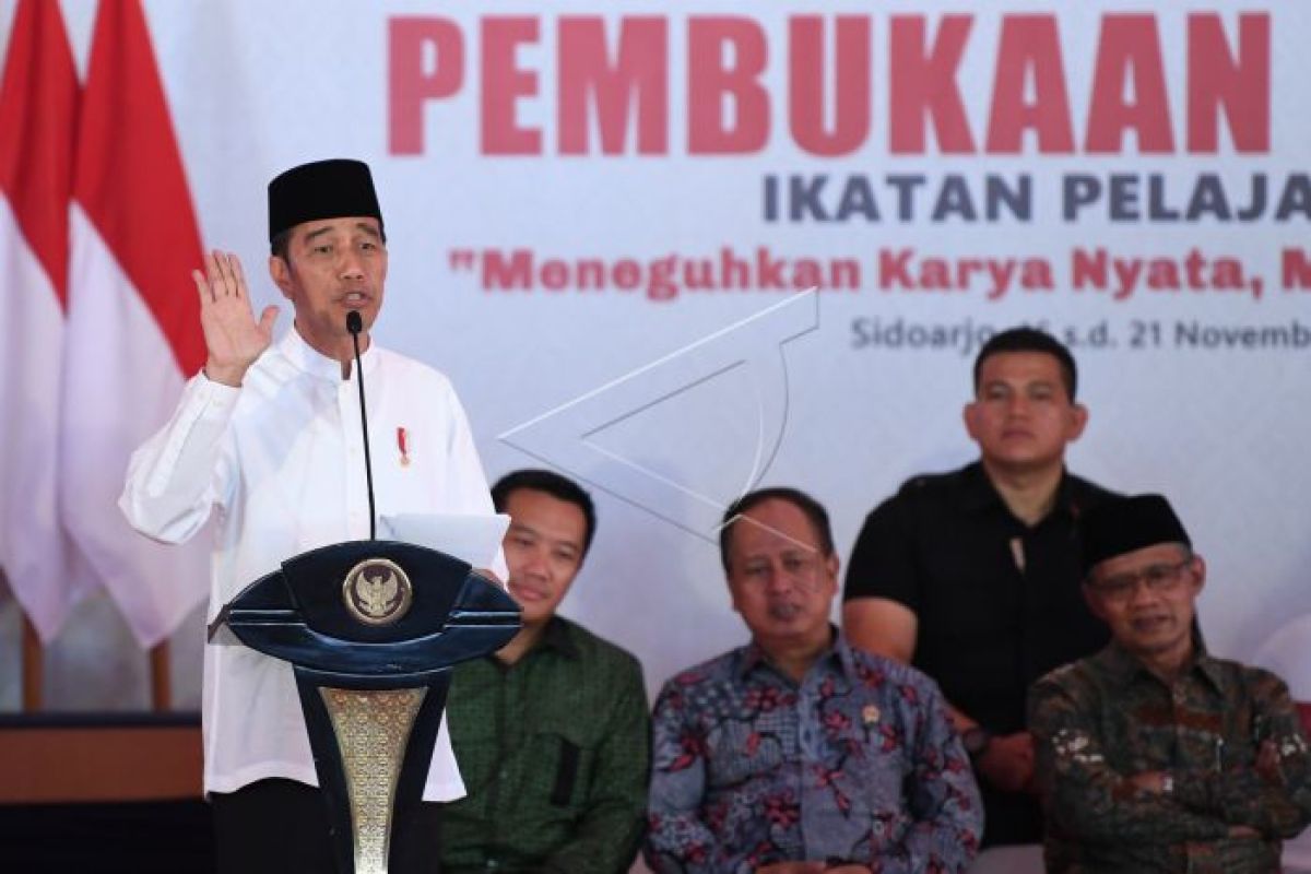 Presiden Jokowi Buka Muktamar Pelajar Muhammadiyah
