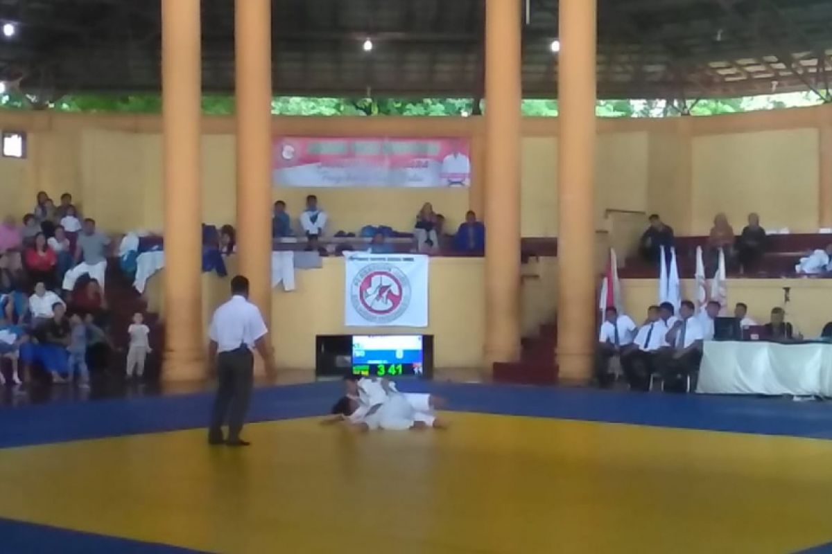 Cabang judo perebutkan emas pertama Porprov Jambi (video)