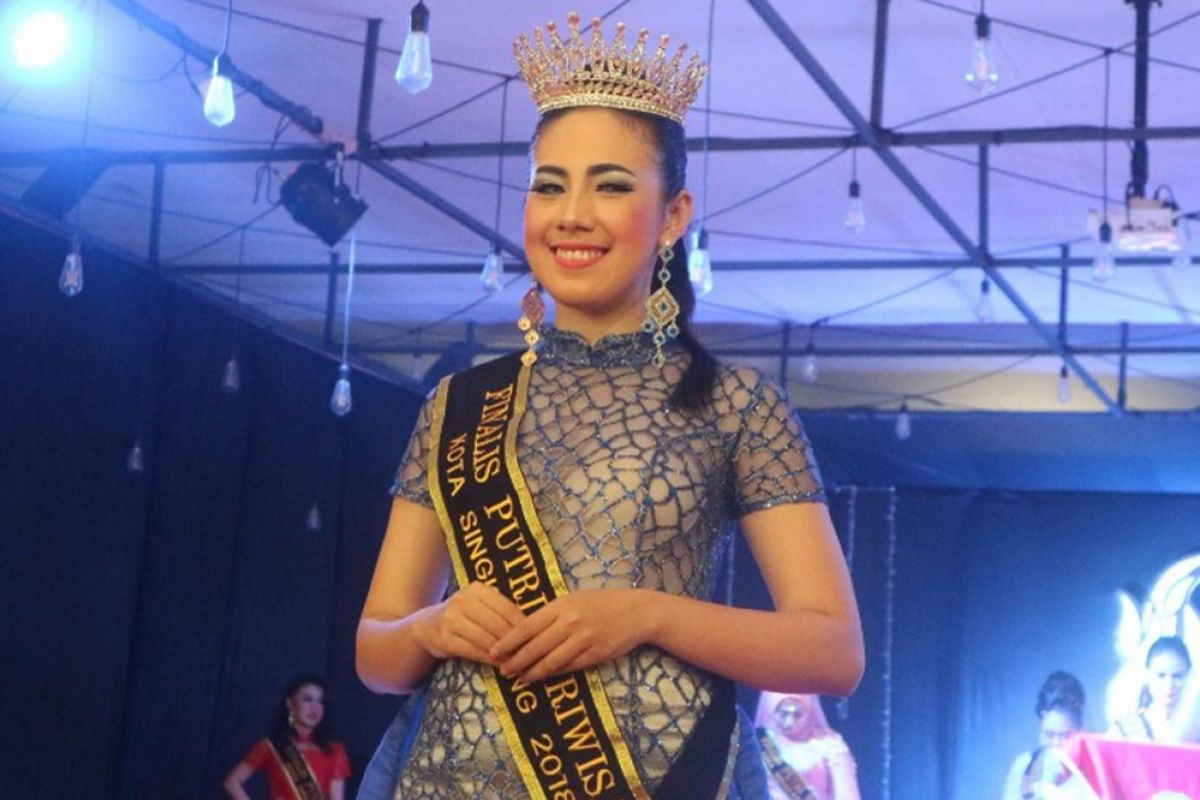 Noni Rizky Miranda jadi Putri Pariwisata Singkawang