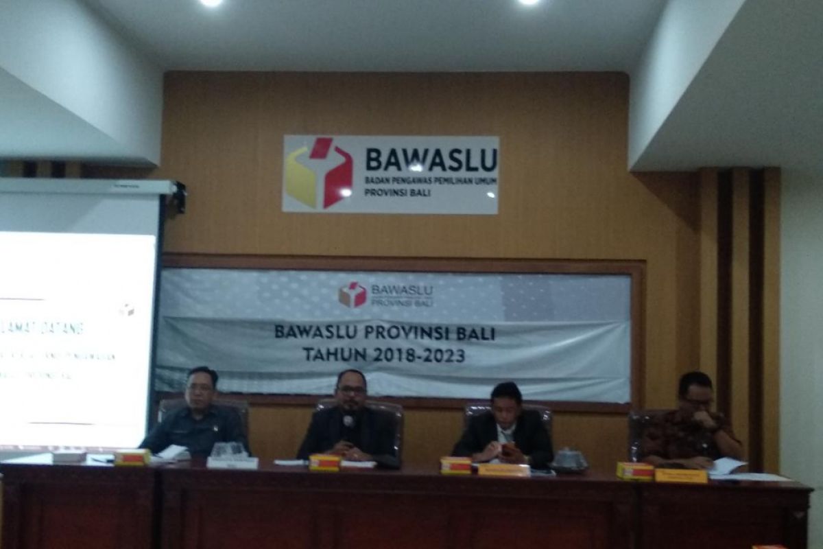 Bawaslu Bali petakan potensi kerawanan Pemilu 2019
