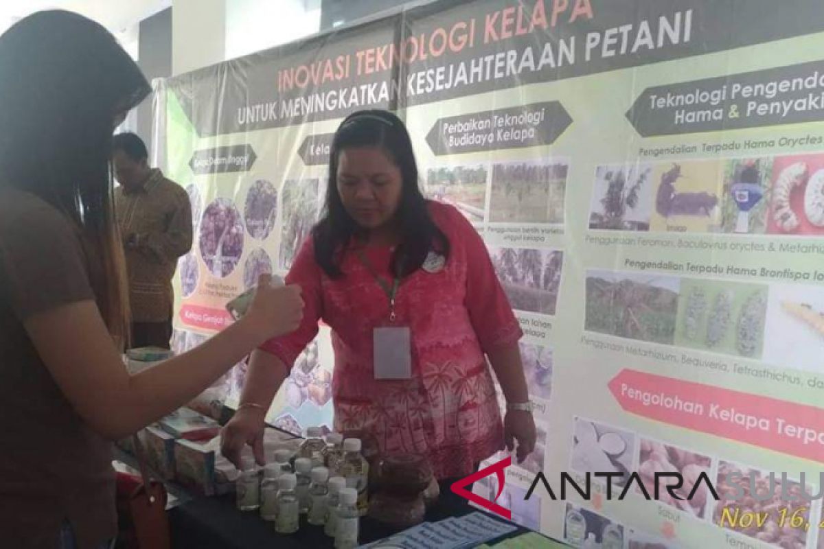 Kementan gelar pameran inovasi teknologi kelapa di Manado