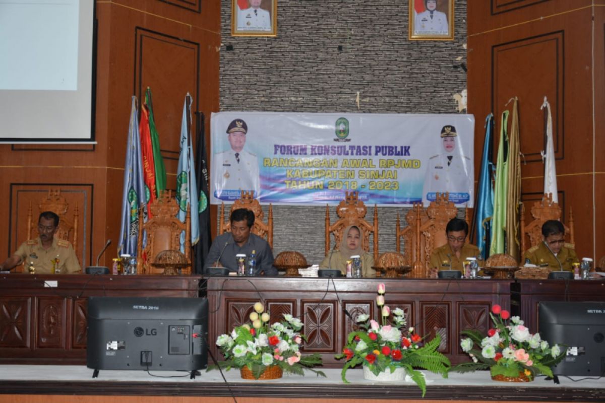 Pemkab gelar forum konsultasi publik  RPJMD Sinjai 2018-2023