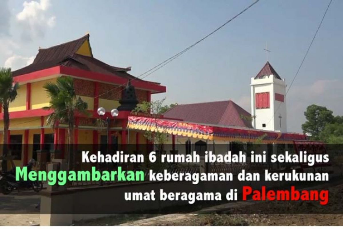 Berdirinya lima rumah ibadah lambang keharmonisan