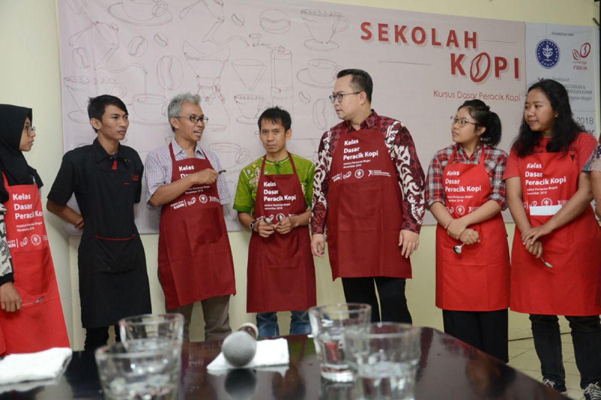 IPB cetak barista handal melalui Sekolah Kopi