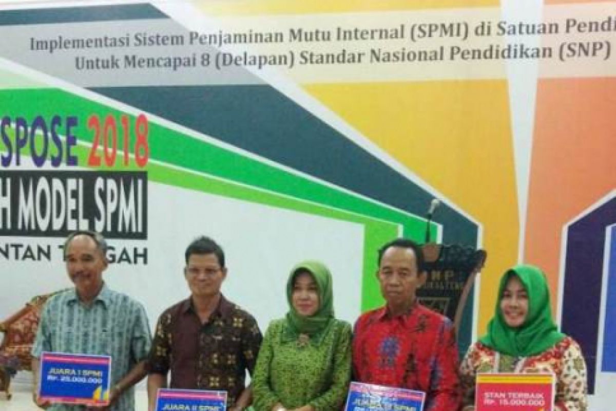 SMKN 1 Gunung Purei juara pertama SPMI