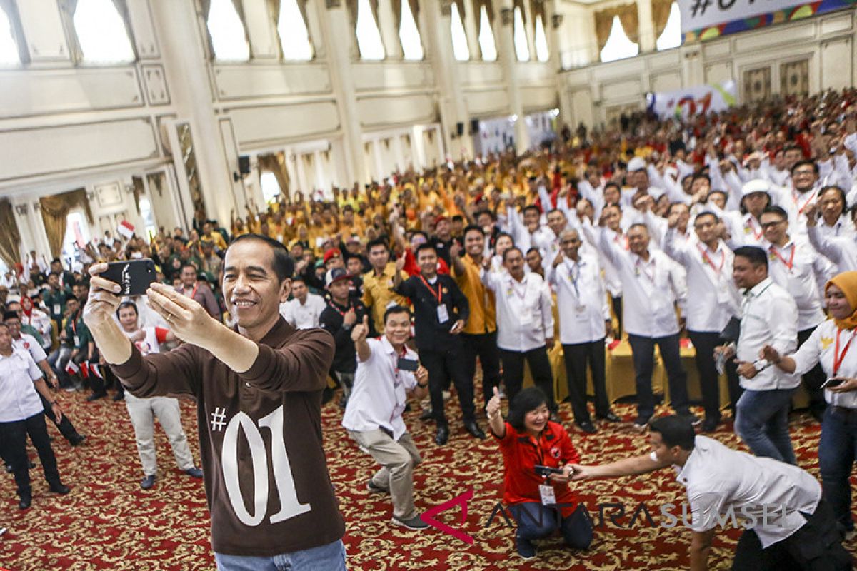 Jokowi dijadwalkan kampanye  akbar di Palembang