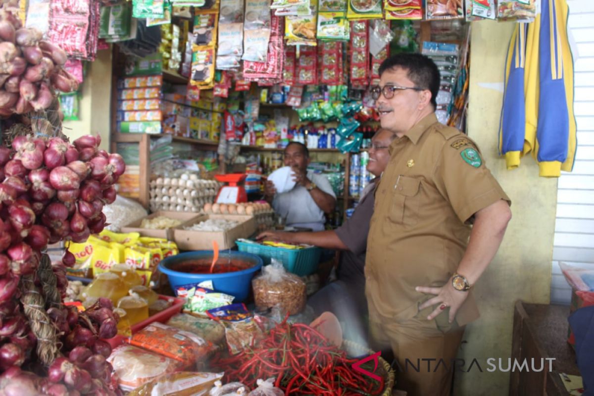 Pemkot Padangsidimpuan sidak sejumlah pasar