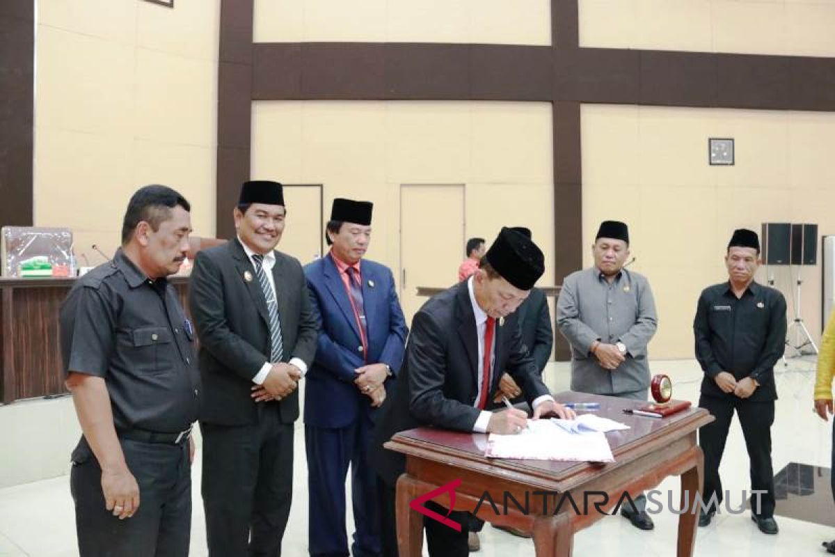 DPRD setujui APBD Tapsel 2019  Rp1,4 triliun