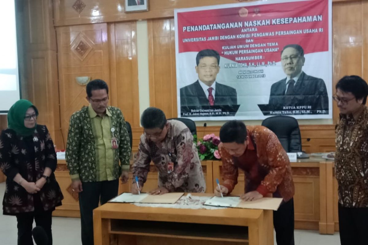 Unja dan KPPU RI tandatangani kesepahaman