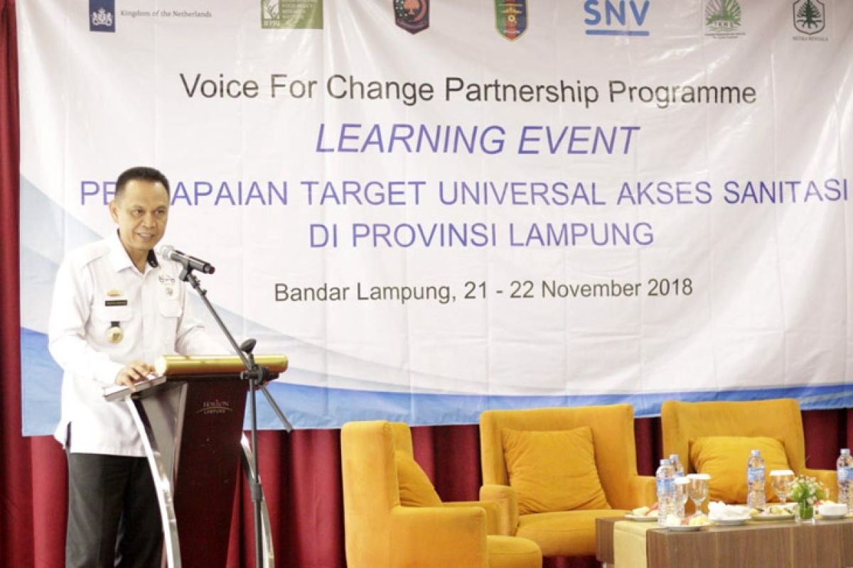 Lampung berupaya capai target akses sanitasi higienis