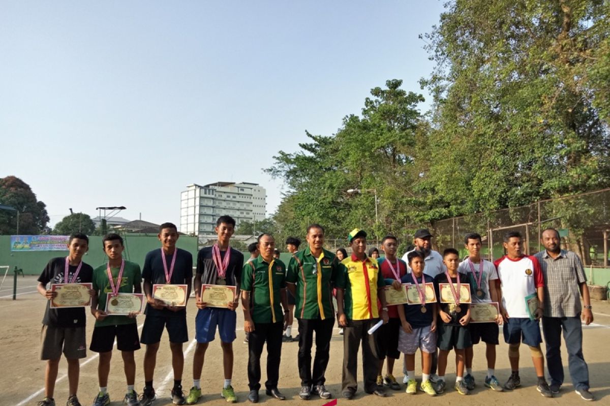 Medan Petisah juara tenis lapangan Porkot