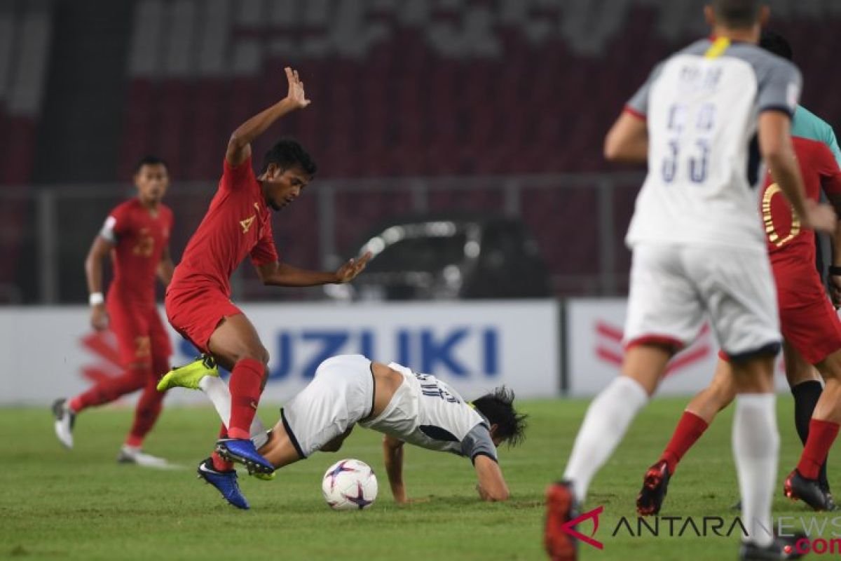 Laga terakhir Timnas Indonesia ditahan imbang Filipina