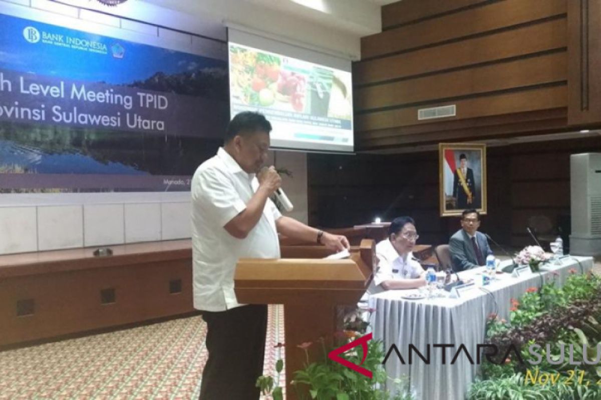 TPID Sulut berupaya kendalikan inflasi jelang natal