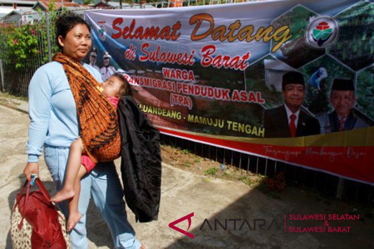 68 Transmigran ditempatkan di Mamuju Tengah