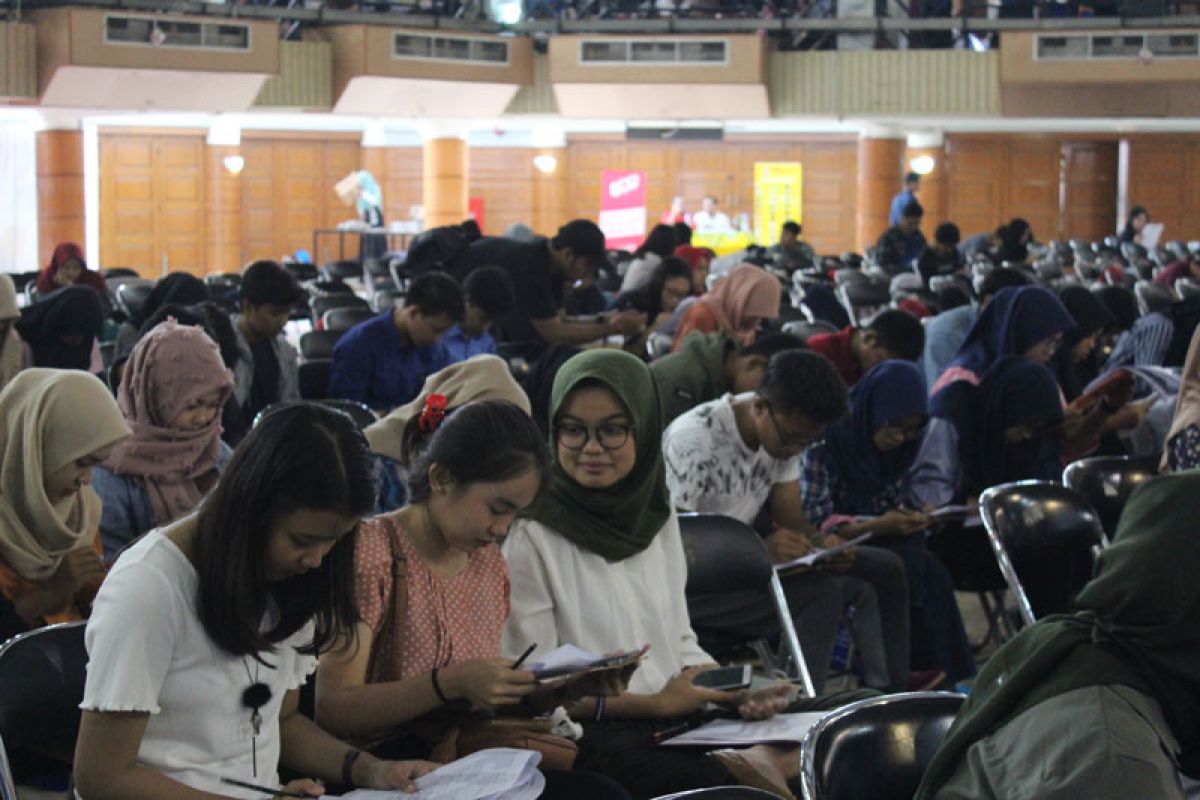 Ribuan siswa SMA ikuti tryout di IPB