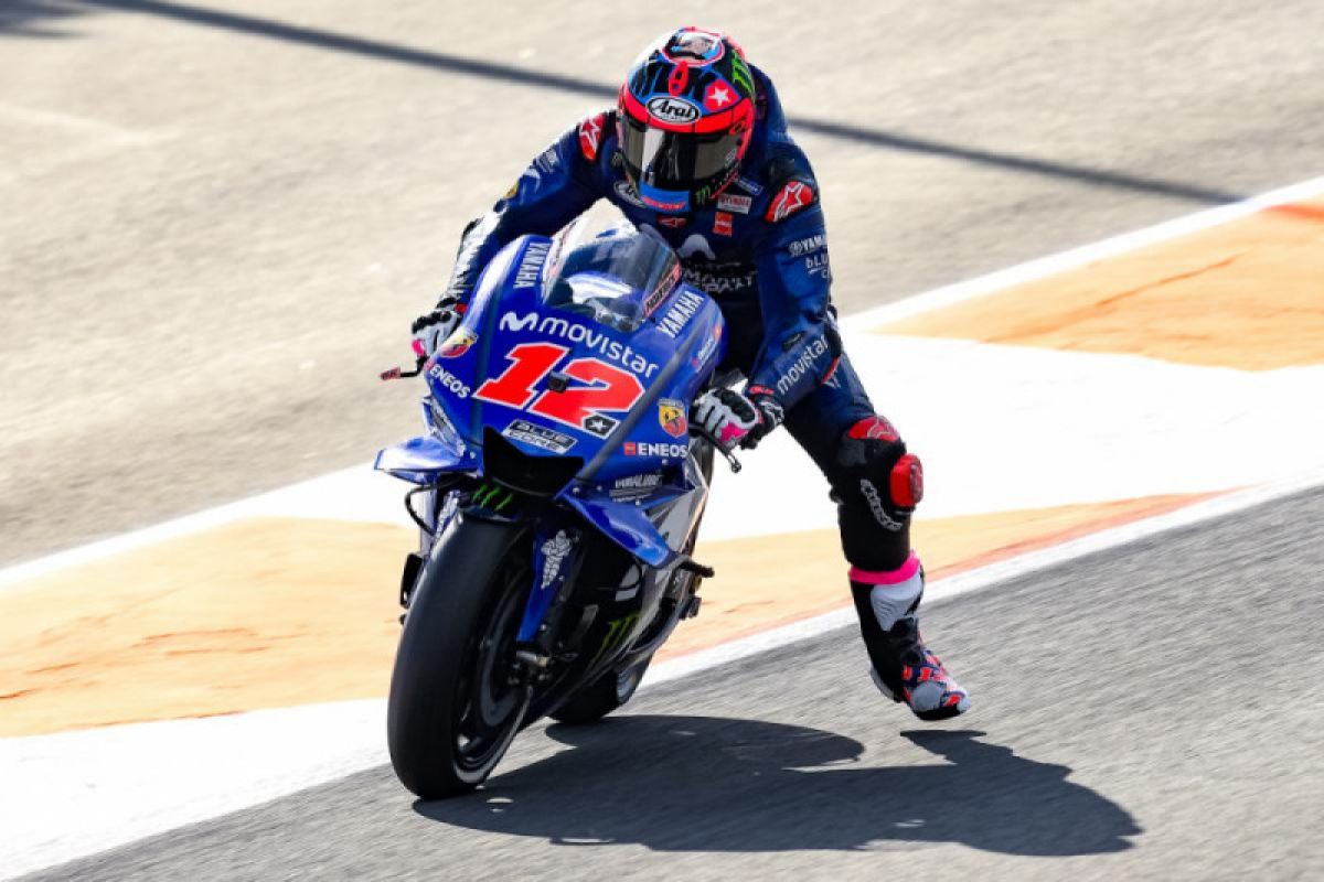 Vinales tercepat di hari pertama tes pramusim 2019 di Valencia