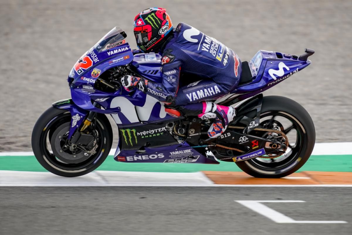 Otomotif - Vinales Kembali Sebagai Yang Tercepat Di Tes Pramusim Valencia