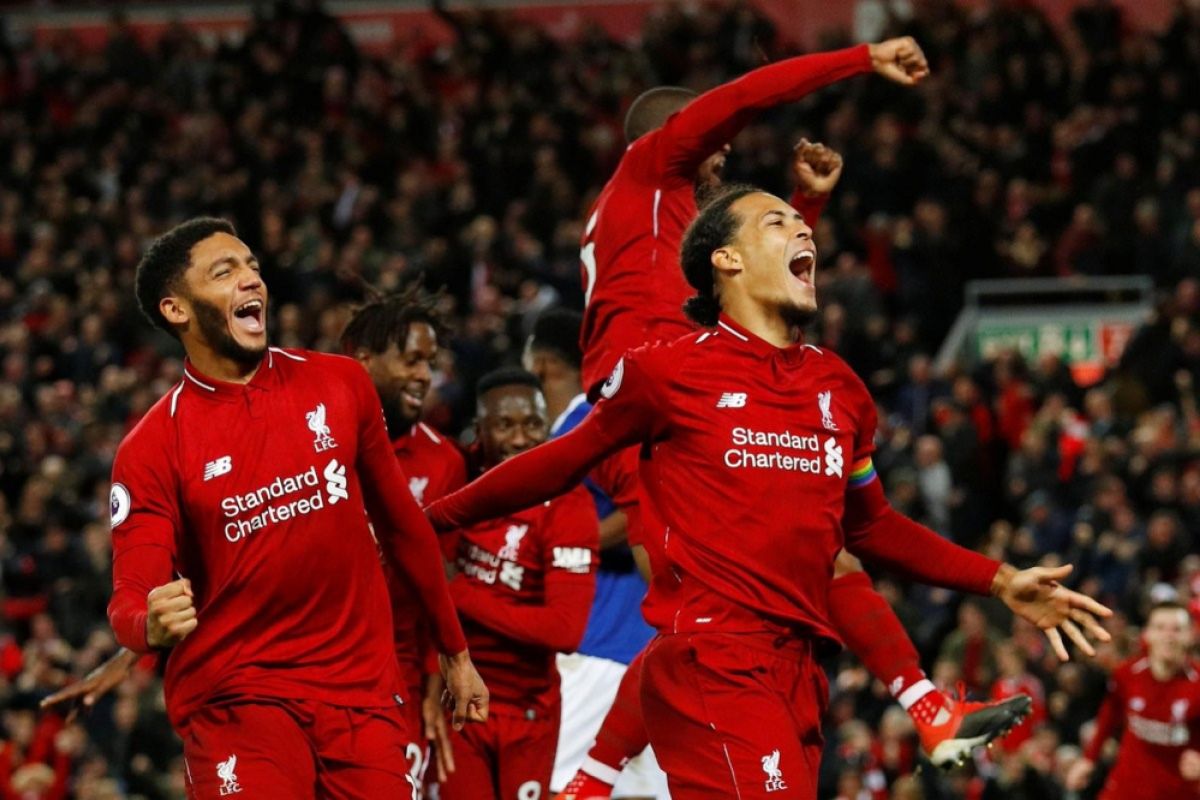 Hasil dan klasemen Liga Inggris, Liverpool tempel ketat City