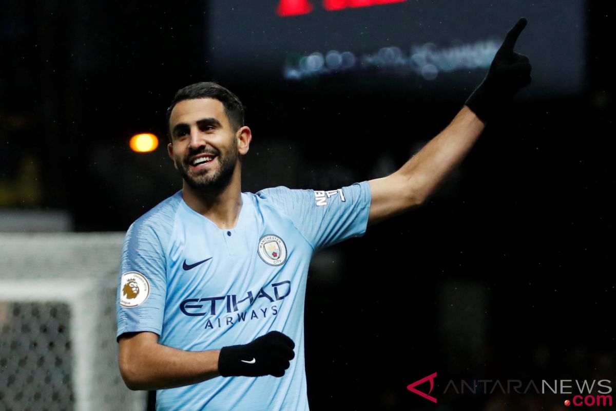 Manchester City bawa pulang tiga poin penuh dari markas Watford