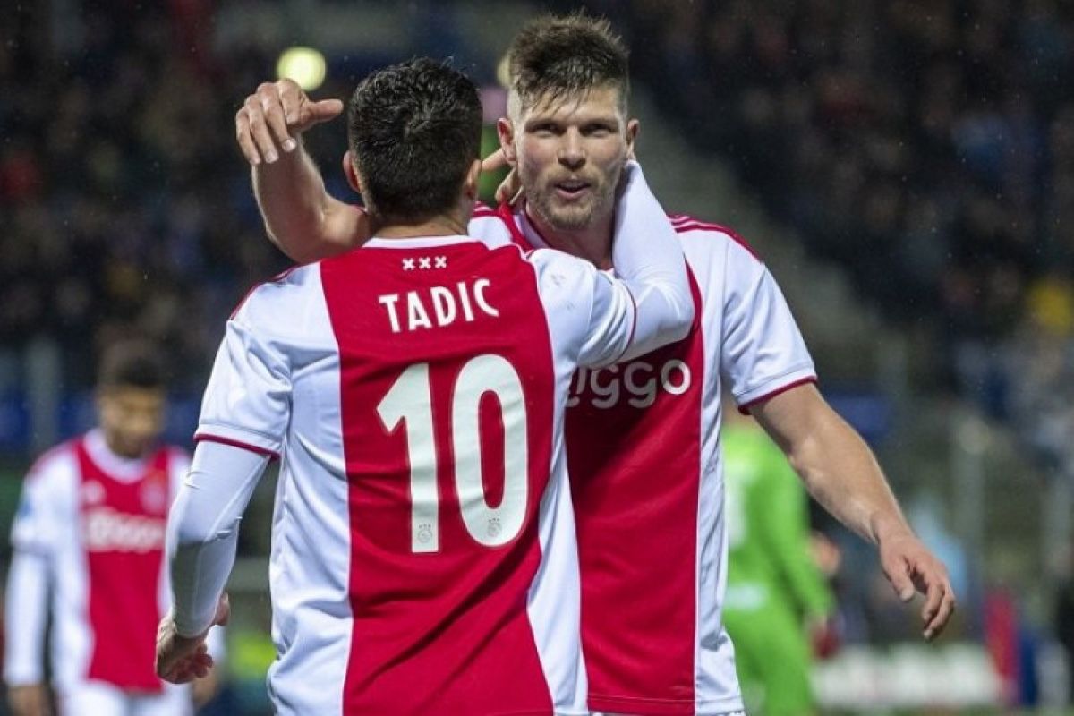 Cetak lima gol, Ajax "cuma" menang 4-1 atas PEC Zwolle