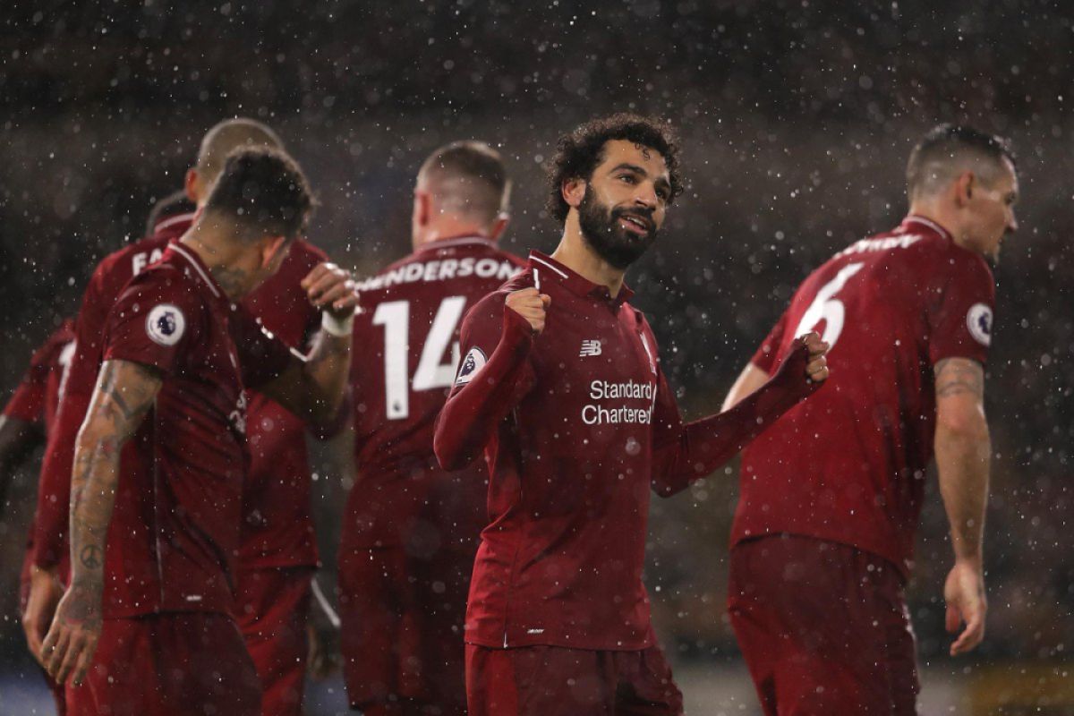 Salah cetak gol dan kirim assist, Liverpool jinakkan Wolverhampton