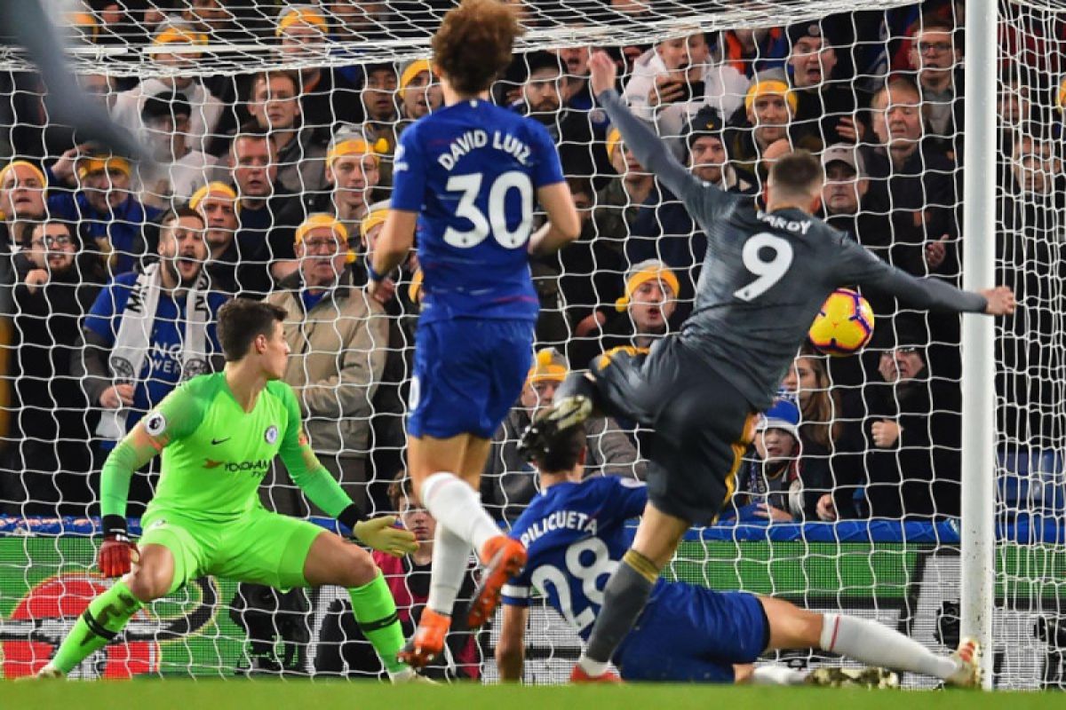 Chelsea tersungkur di markas sendiri, dipecundangi Leicester 0-1