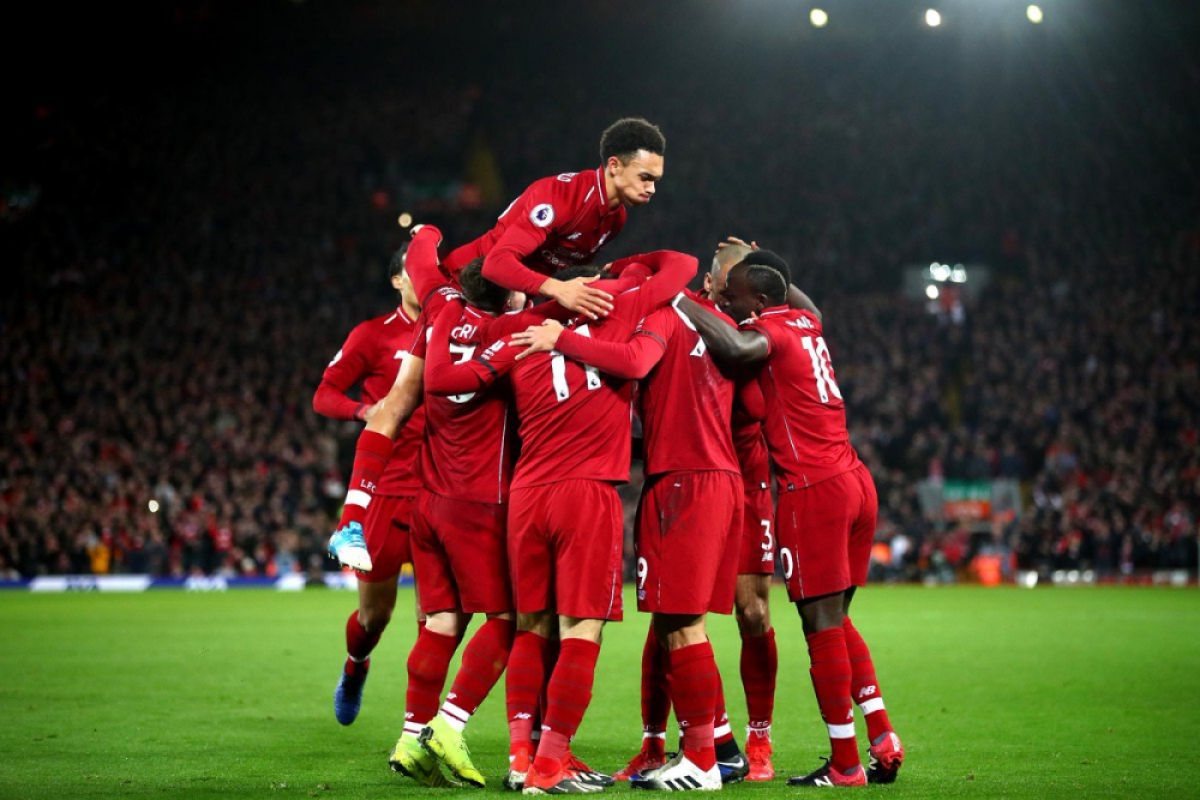 Liga Inggris - Liverpool kokoh di puncak klasemen usai hamtam Arsenal 5-1