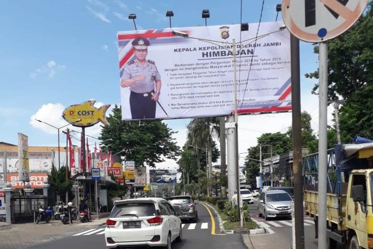 Kapolda Jambi imbau masyarakat tak rayakan tahun baru berlebihan