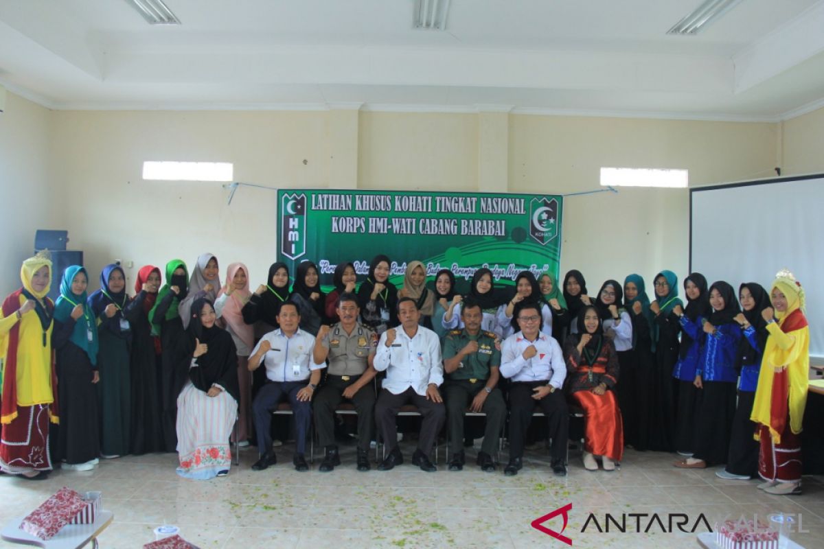 Kohati Cabang Barabai gelar LKK tingkat nasional