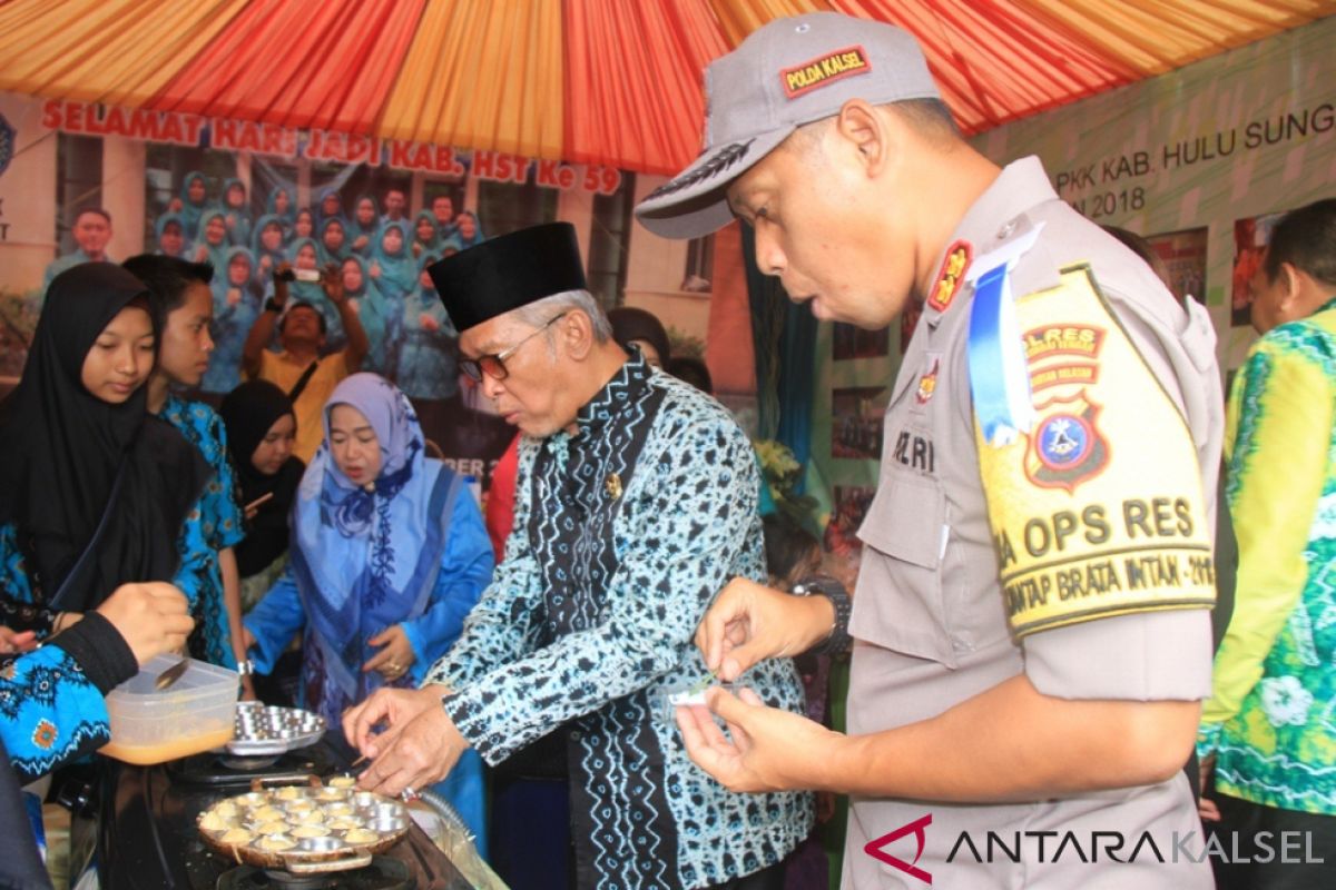 Barabai Expo diisi dengan berbagai macam kuliner khas daerah dan produk unggulan UKM