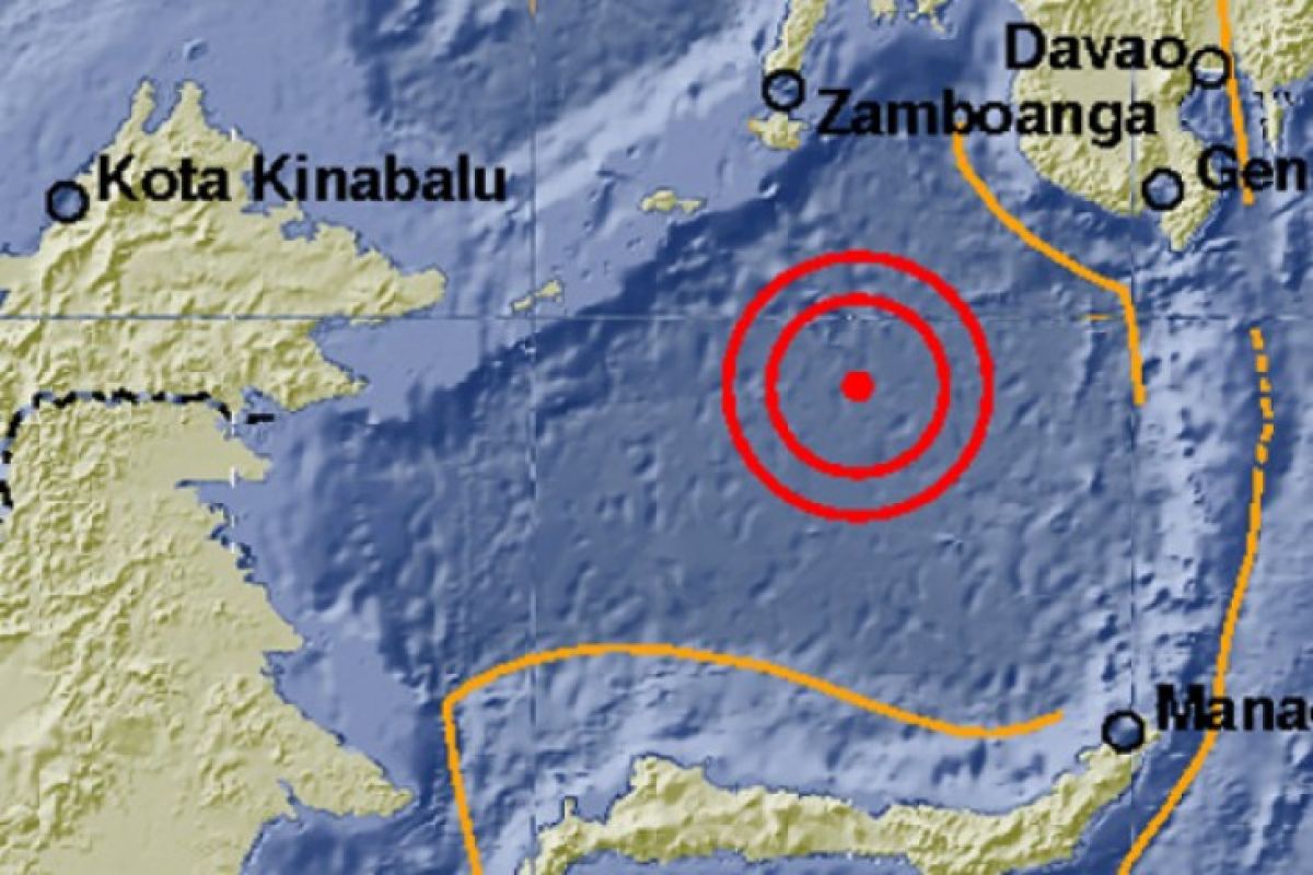 Gempa 7,1 SR guncang Kepulauan Talaud Sulawesi Utara
