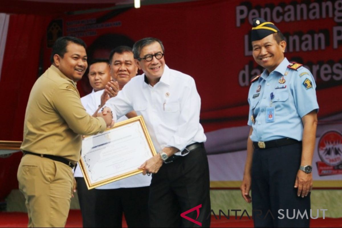 Pemkot Tanjungbalai raih penghargaan Anubhawa Sasana