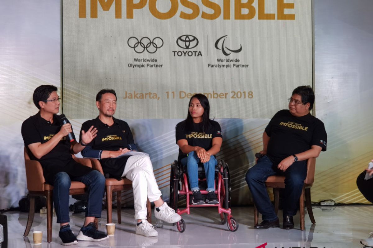 Meniru semangat "Start Your Impossisble" Widiasih dan Gideon