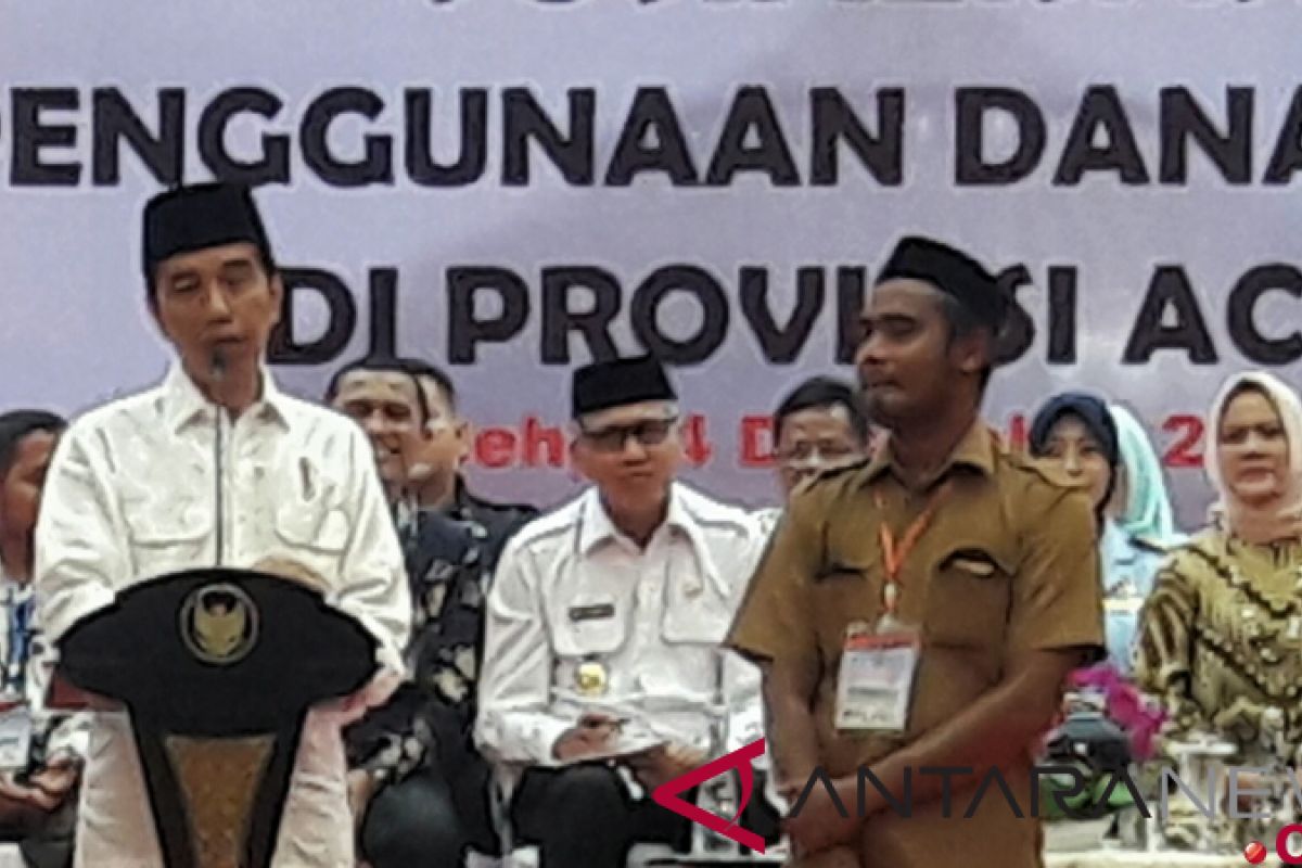 Shalawat Badar sambut Presiden di Aceh