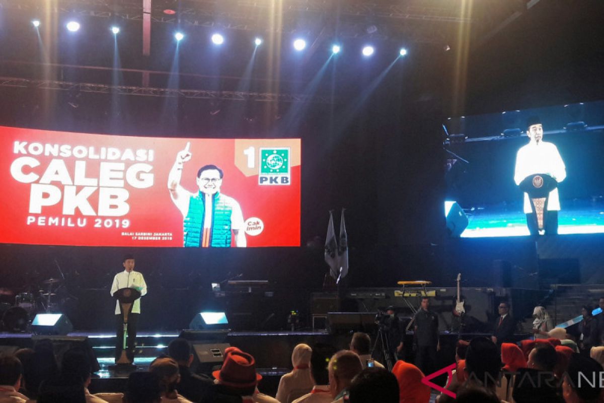 Presiden ajak PKB cegah isu hoaks dalam meningkatkan elektabilitas partai