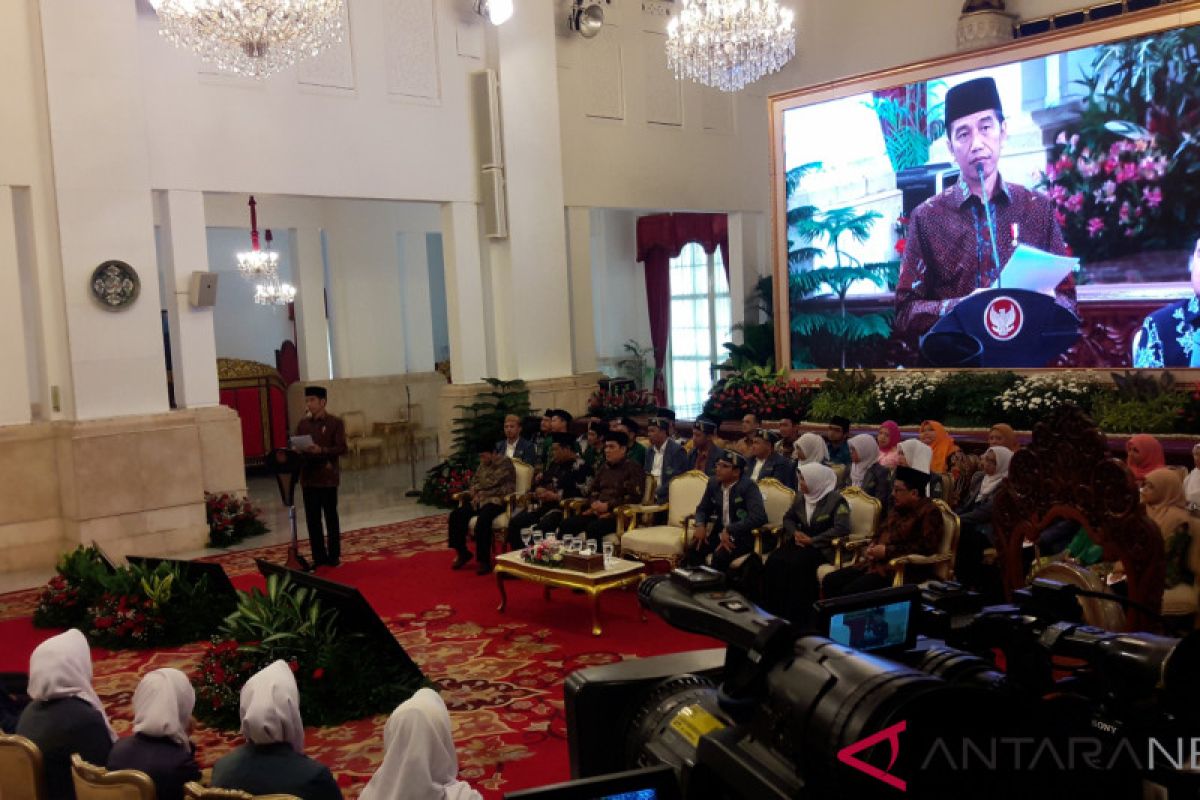 Presiden resmikan Pembukaan Kongres XIX IPNU dan Kongres XVIII IPPNU