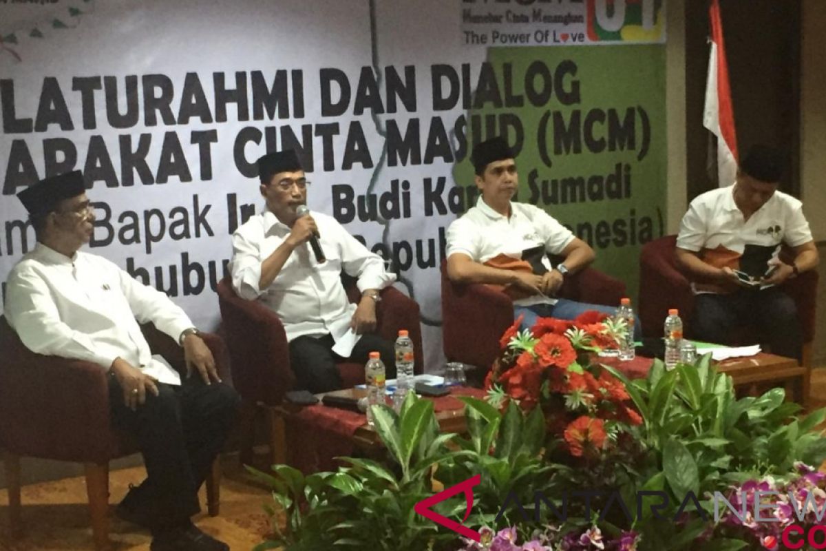 Menhub: Jadikan masjid tunjukkan citra Indonesi hebat