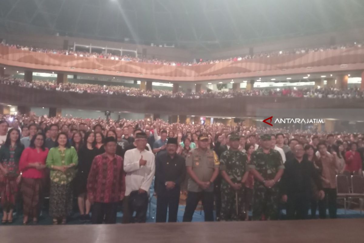Forkopimda Jatim Pantau Misa Natal di Tiga Gereja Surabaya