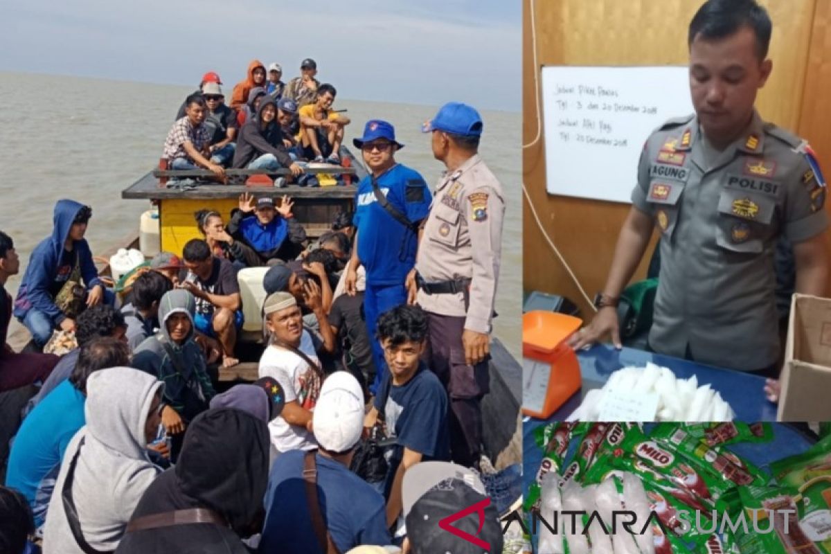 Satpolair Tanjungbalai amankan kapal pengangkut TKI ilegal