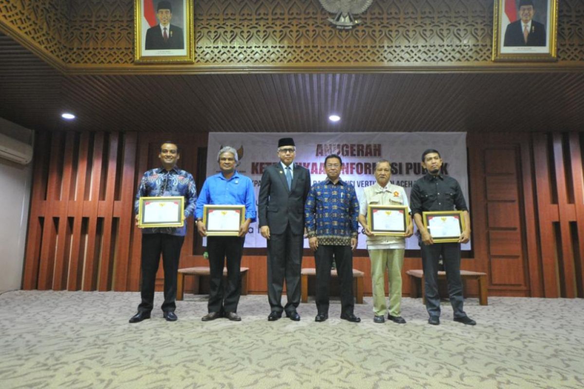 KIA anugerah keterbukaan informasi publik di Aceh