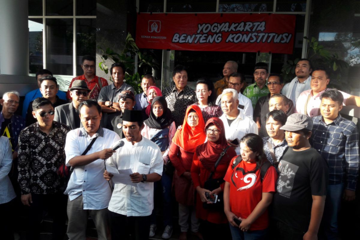 Elemen masyarakat Yogyakarta tuntut penyelamatan muruah DPD RI