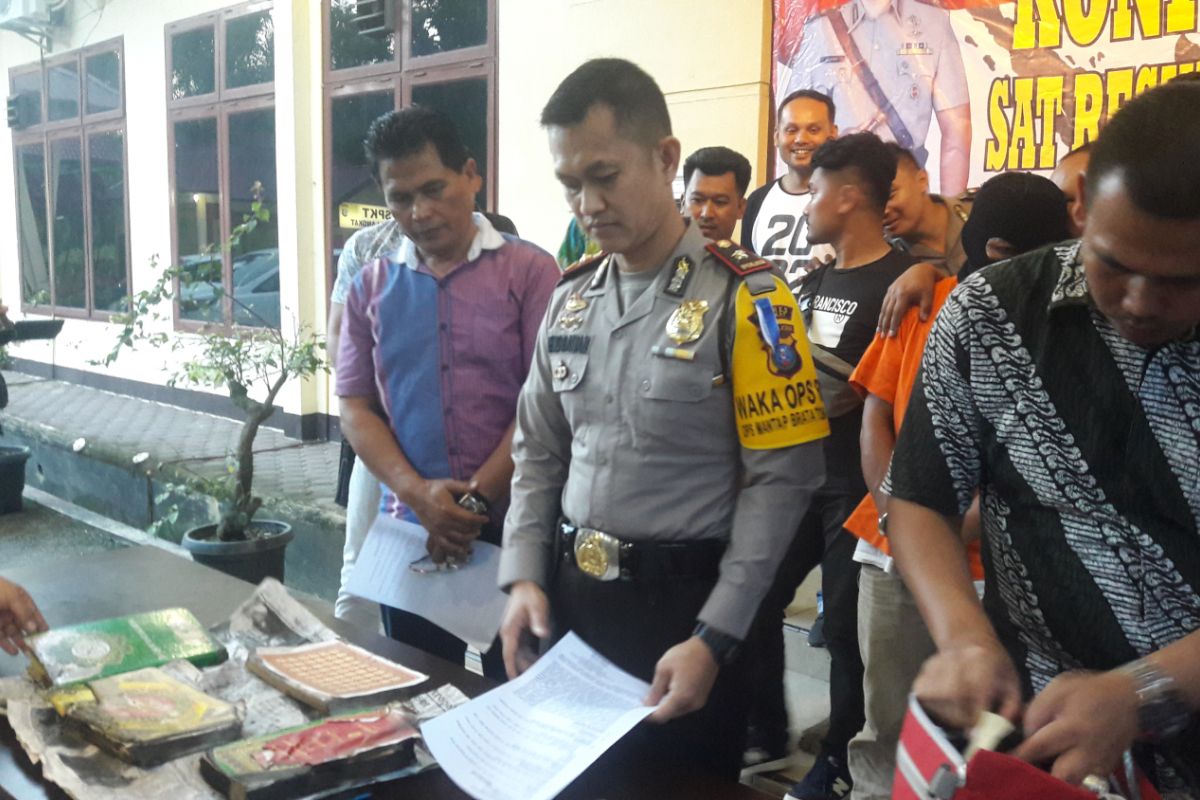 Polisi Langkat amankan pembakar empat mushaf Al Quran di Besitang