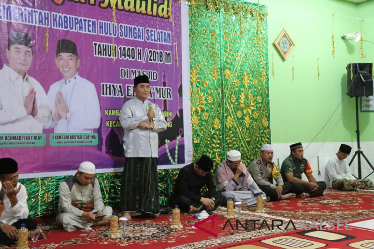 Safari maulid dekatkan Pemkab HSS dengan masyarakat