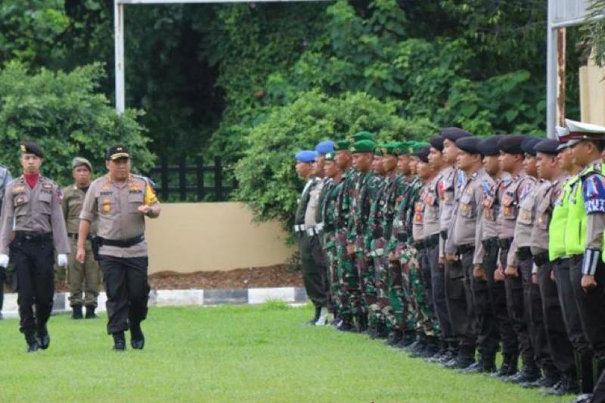 Gelar pasukan operasi kepolisian terpusat Lilin Intan 2018