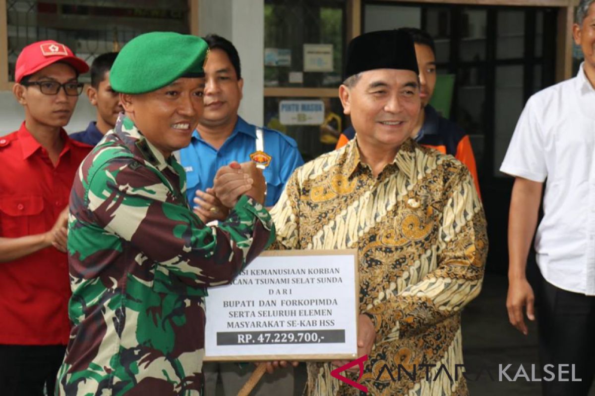 HSS hands over assistance for Banten and Lampung tsunami victims