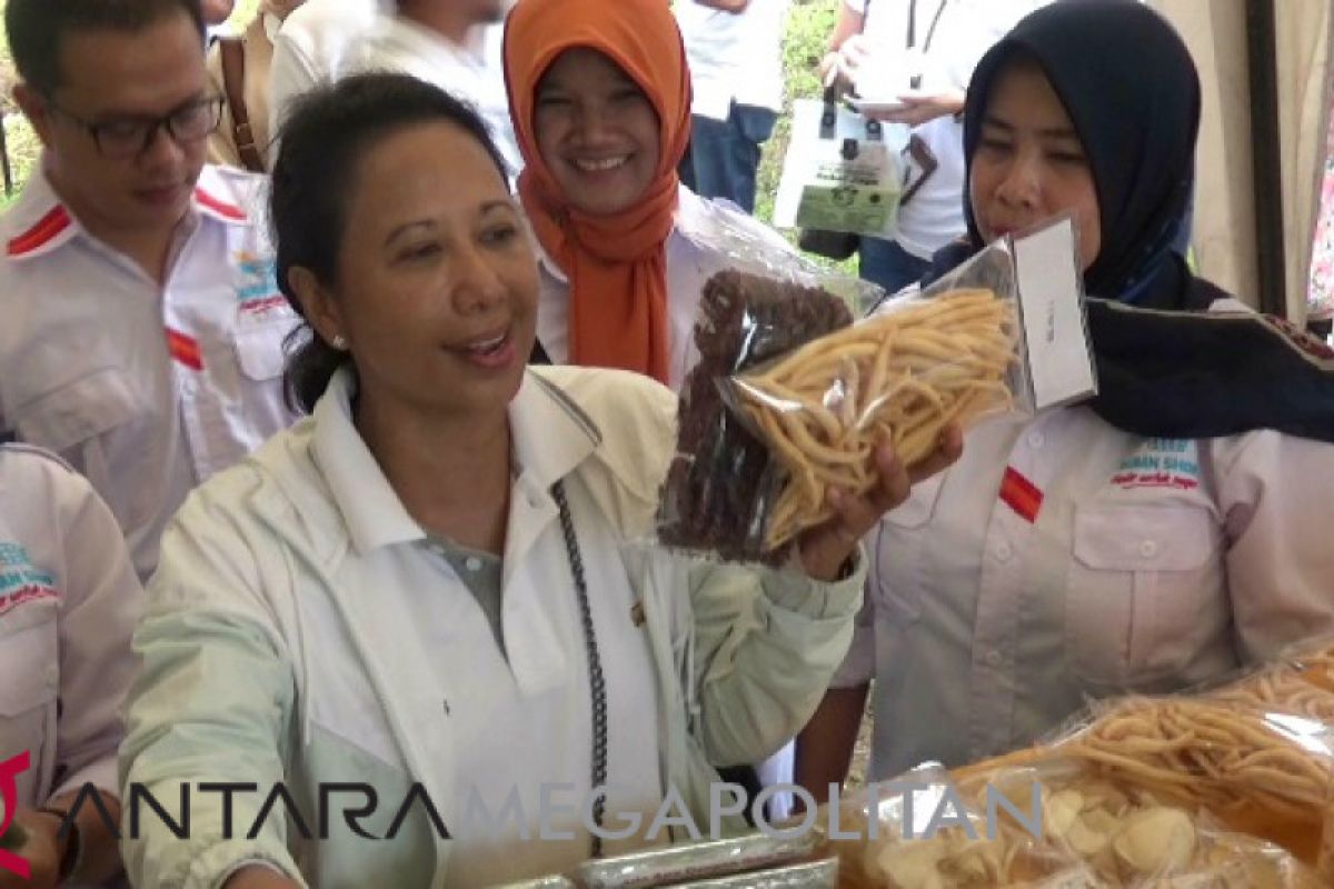 Menteri BUMN borong produk UkM Sukajaya Sukabumi