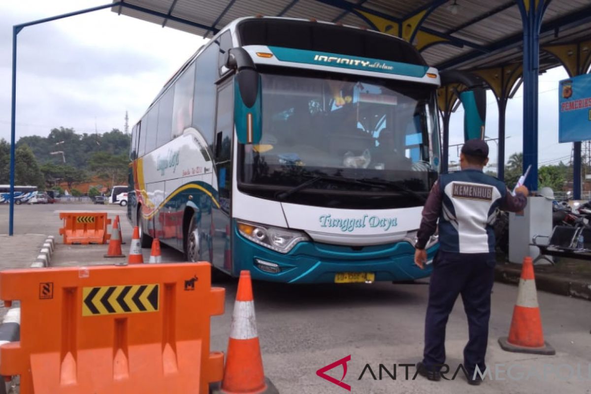 Terminal Sukabumi siapkan puluhan bus cadangan