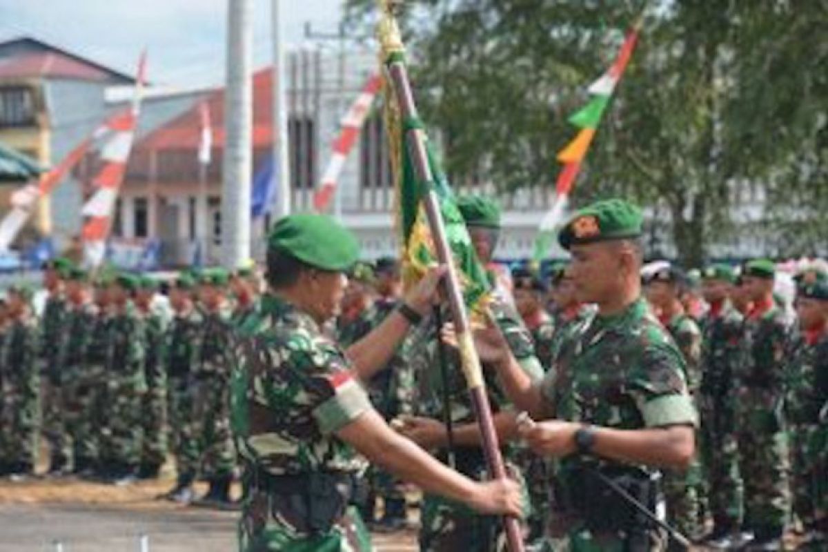 Panglima Kodam XII/Tanjungpura resmikan Batalion Infantri 645/GTY