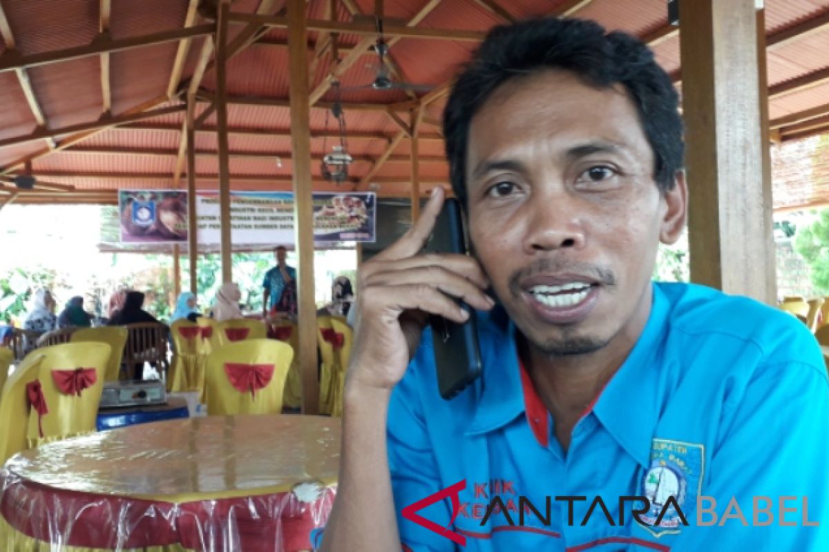 Pemkab Bangka Barat berikan 10 alat tenun