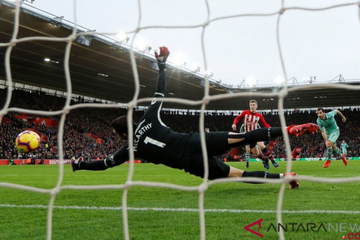 Akhirnya Arsenal tunduk atas Southampton